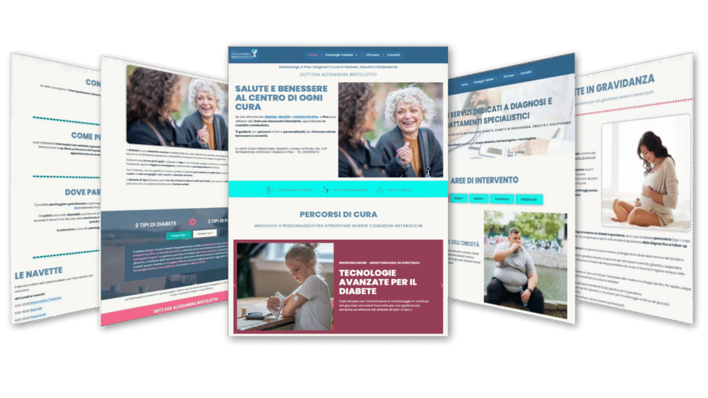 esempio di sito medico wordpress