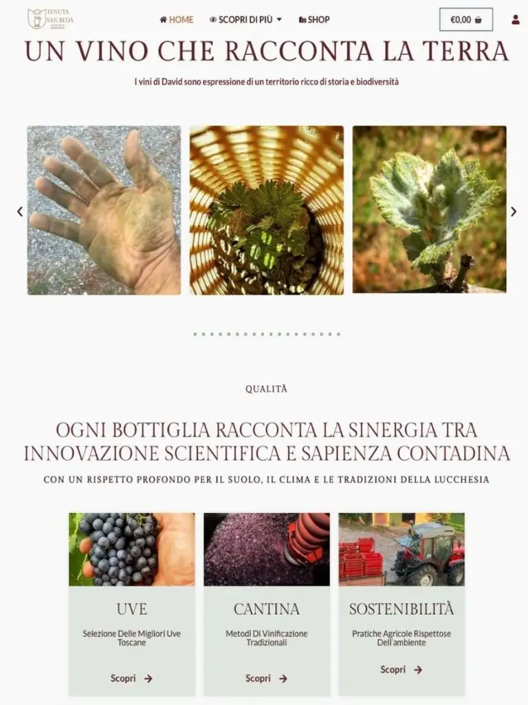 sezione home tenutasanbeda.it