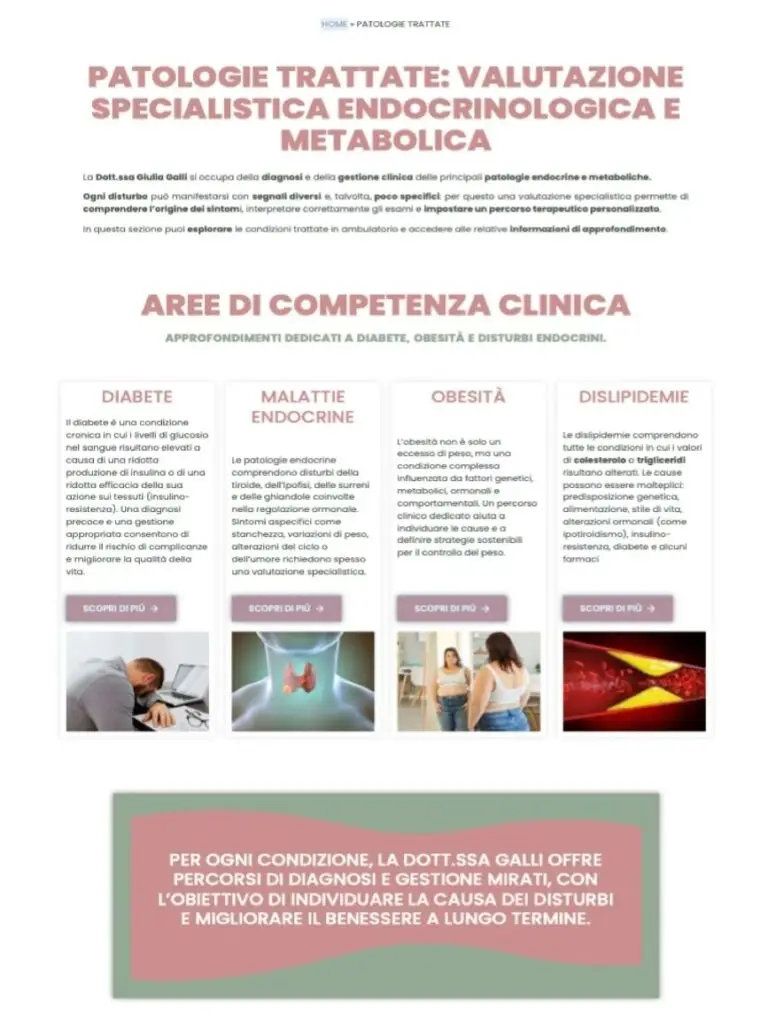 pagina patologie trattate giuliagalli.it