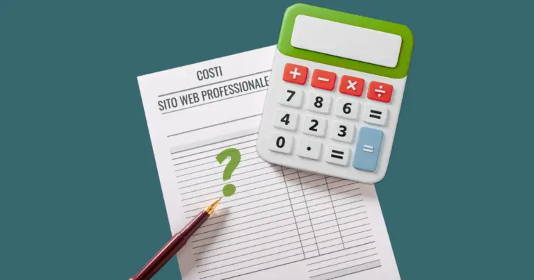 Costi di un sito web professionale