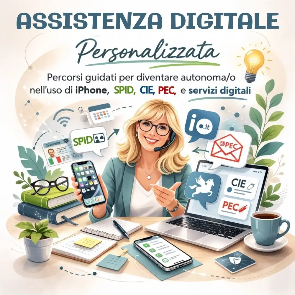 contatti per Percorso di Assistenza Digitale Personalizzata
