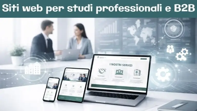Esempio di sito web B2B responsive per studio professionale