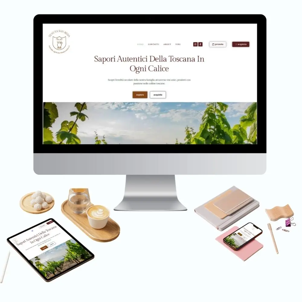 creazione siti web responsive su tutti i dispositivi: desktop, tablet e smatphone