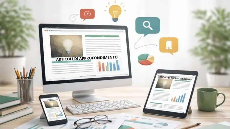 articoli di approfondimento relativi ai siti web