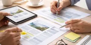 revisione e controllo finale per la creazione del sito web