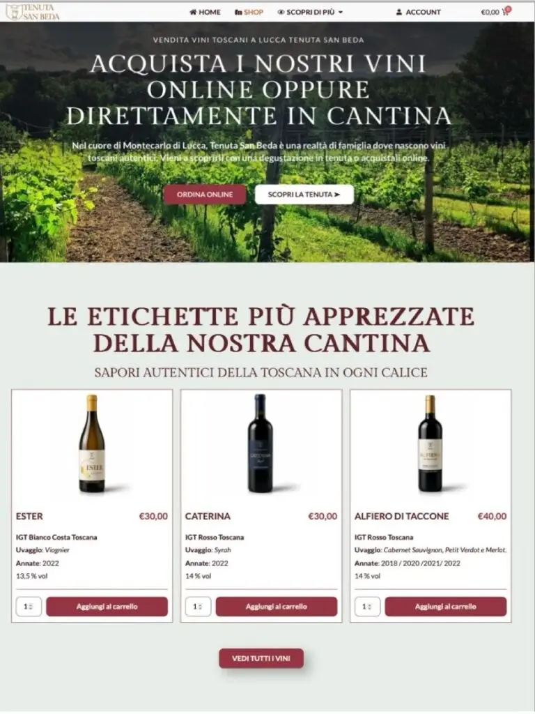 home Tenuta San Beda