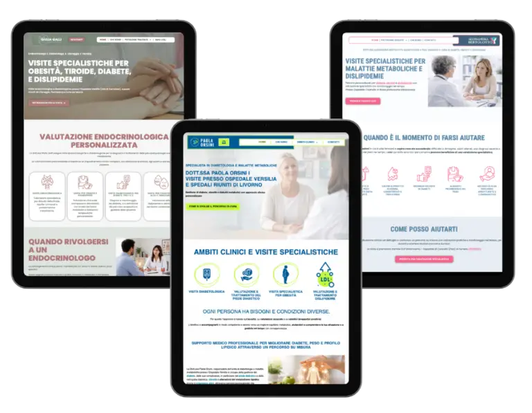 sito web per medici e ambulatori compatibili con tutti i dispositive