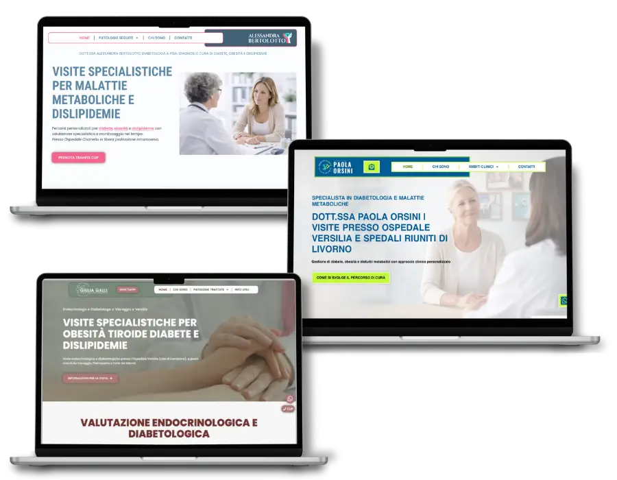 siti medici realizzati da EG Consulente Digitale