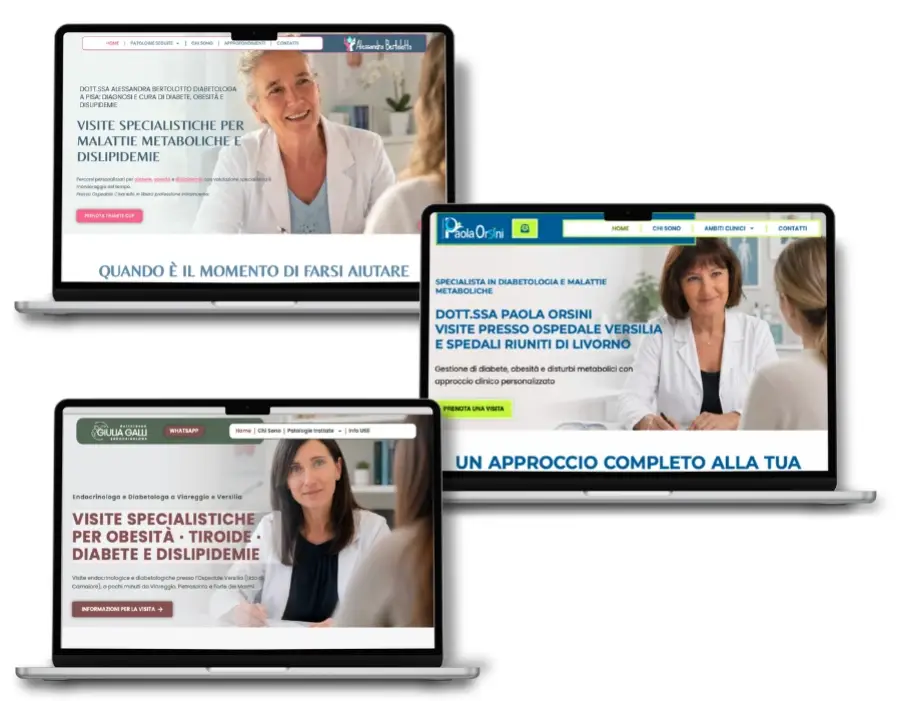 siti medici realizzati da EG Consulente Digitale