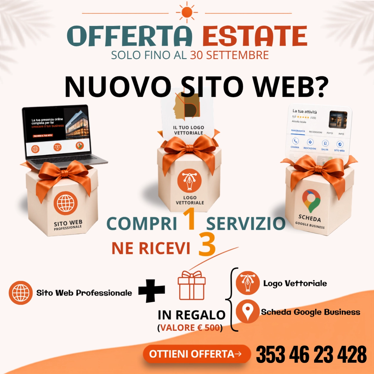 offerta estate 2026 scade 30 settembre