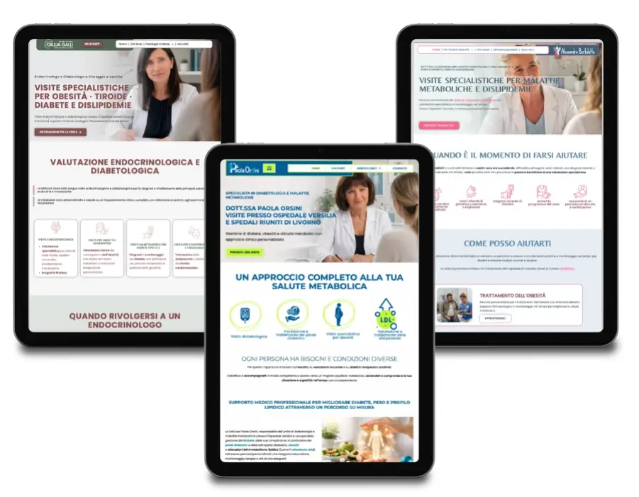 siti web per medici e ambulatori compatibili con tutti i dispositivi