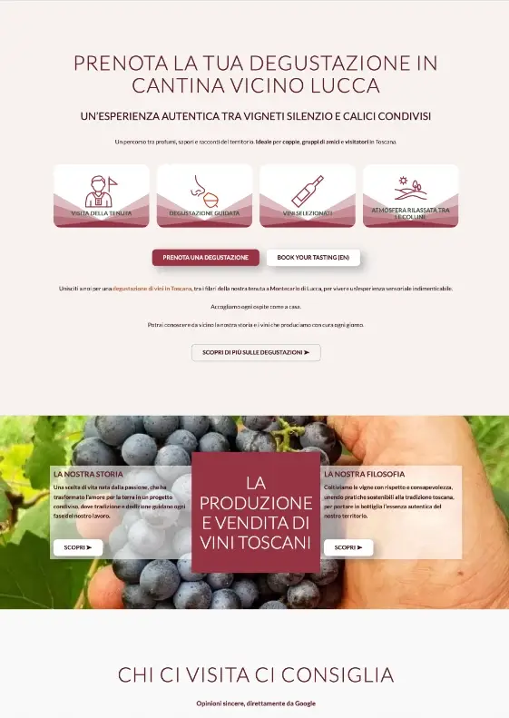 degustazioni tenuta san beda