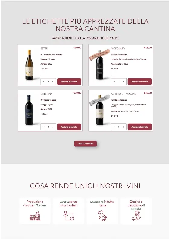 vini premiati tenuta san beda